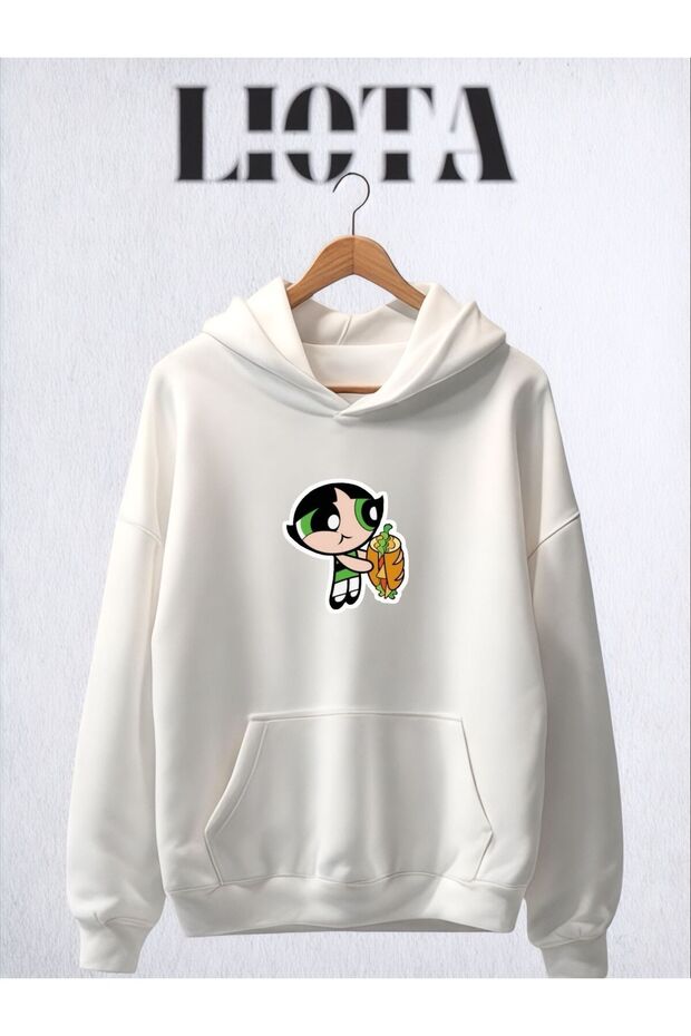 Buttercup Baskılı Sweatshirt - 1