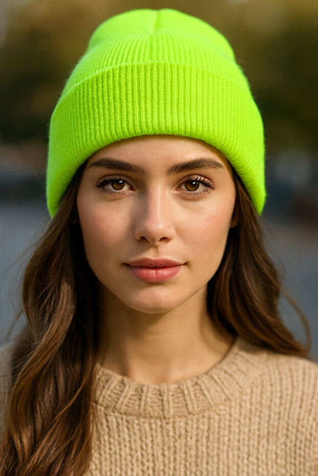 Beretă pentru femei Premium Basic Plain - 1