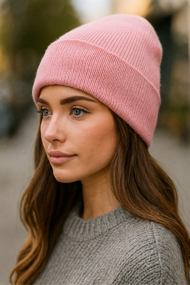 Beretă pentru femei Premium Basic Plain - 2