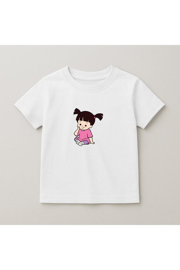 Monsters Crew Neck 100% Cotton Printed Short Sleeve Children's and Teenage T-Shirt