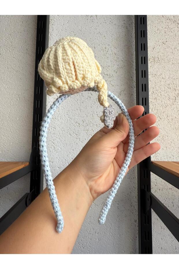 Frozen Elsa Örgü Taç - 3