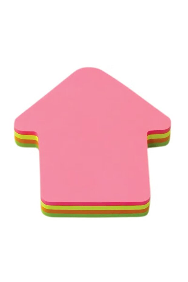 ملاحظات ذاتية اللصق مقطوعة بالقالب - متعددة الأشكال، 100 ورقة - 1