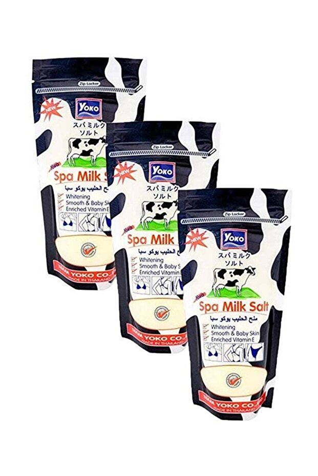 Pack of 3 Spa Milk Salt 3 X 300grams