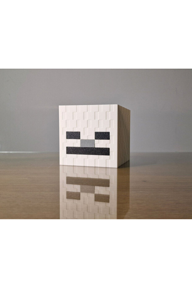 MINECRAFT İSKELET KAFATASI SAKLAMA KABI - 1