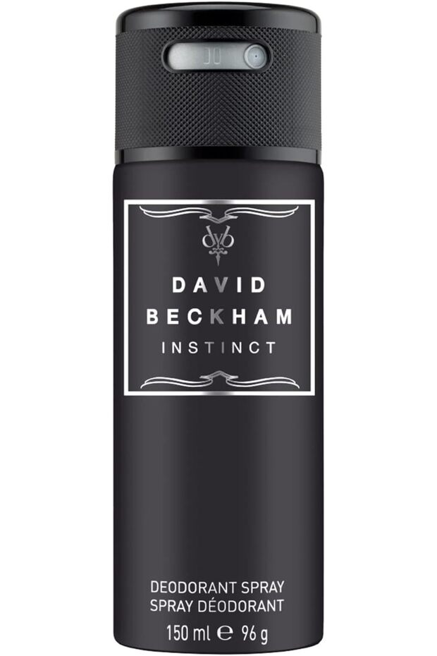 David Beckham Instinct Deodorant Body Spray for Men, Fougère Citrus Perfume, Captivating & Dynamic