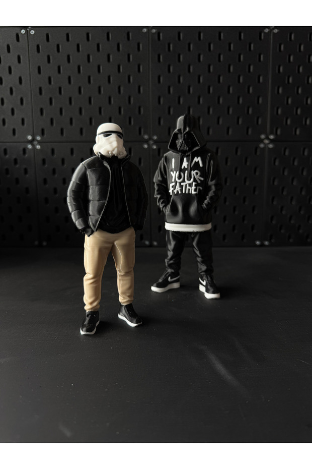 Darth Vader & Stormtrooper Dark Street 2'li Set Figür - 1