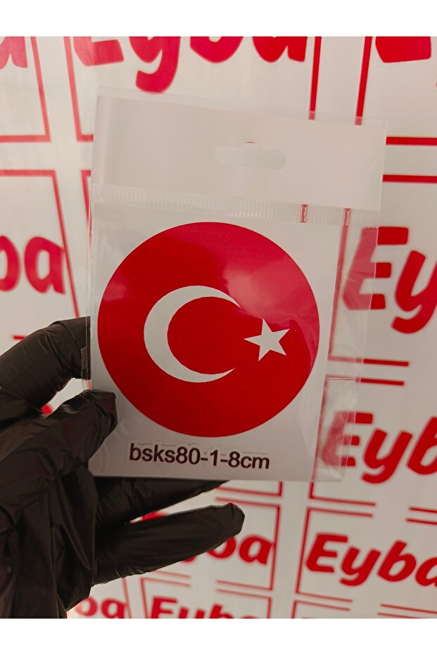 علم بيضاوي مقاس 8 × 8 سم مطبوع عليه 1 قطعة ملصق مطبوع ملون، دراجة، مقطورة، سيارة، دراجة نارية