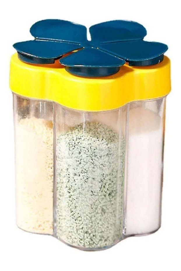 5 in 1 Travel Spice Shaker, Compact, Airtight & Convenient for Camping, BBQs, Kitchen, Hiking, Trav