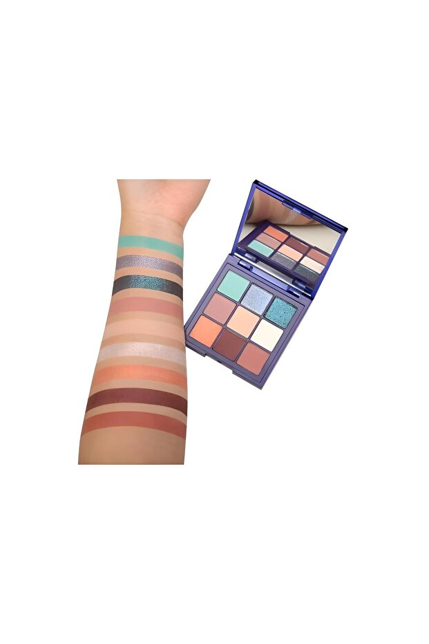 Eyeshadow Palette 9 Colors, Shade E03 - 2