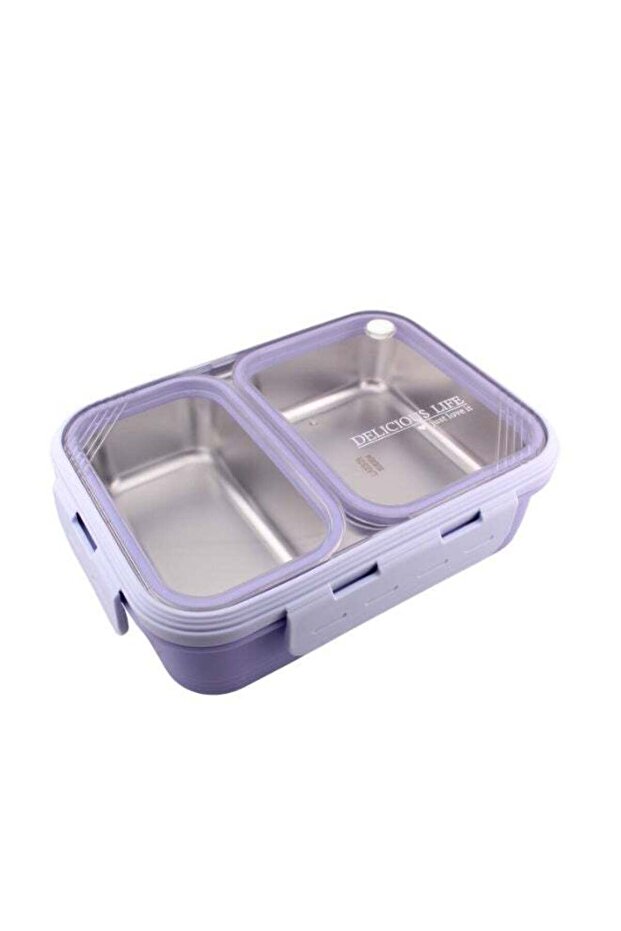 CRAVISTA Stainless Steel Bento Lunch Box, Leak Proof Lunchbox for Kids, BPA Free Bento Box for Kids