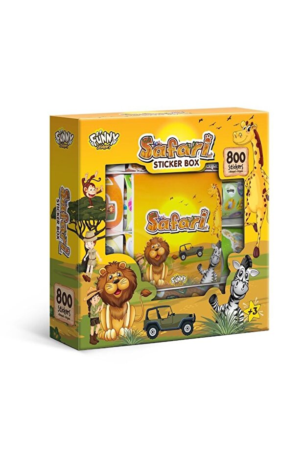 Set stickere safari, - 2