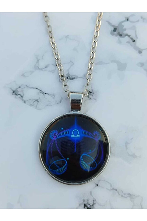 Libra Zodiac Necklace