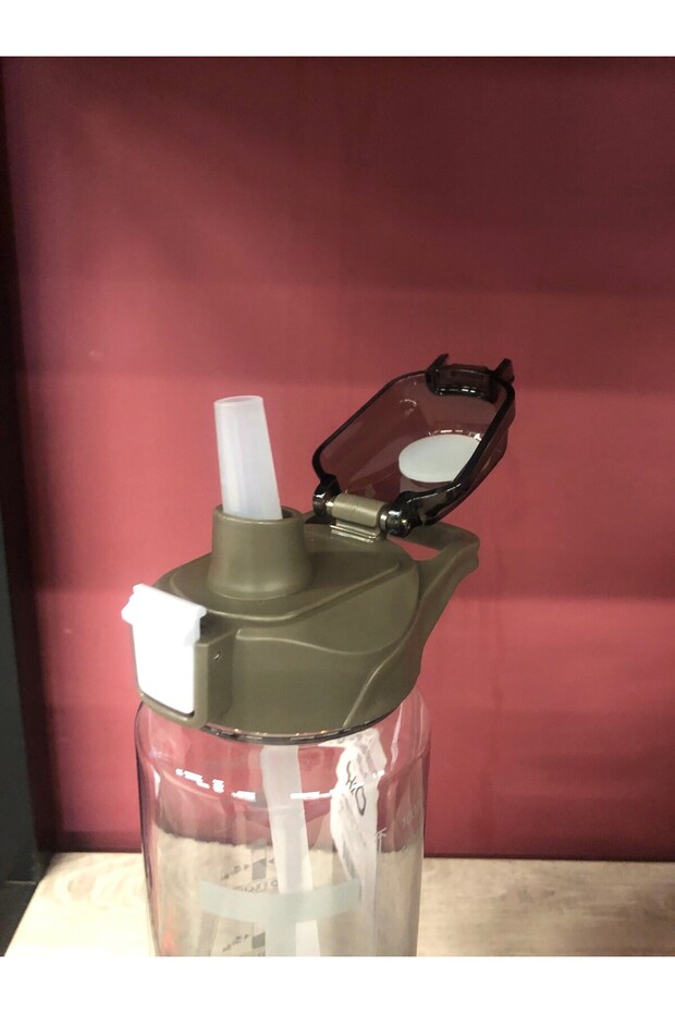 H2O Polycarbonate Flask with Straw 1000 ml - 3