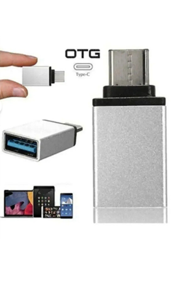 Usb Dişi To Type-c Erkek Dönüştürücü Otg Çevirici Adaptör ktr tech - 2