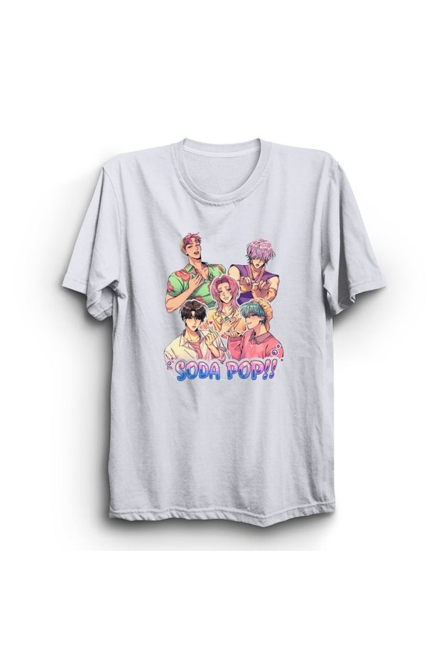 Just Boys, Soda Pop, K-Pop Demon Hunters Printed Unisex, 100% Cotton T-Shirt