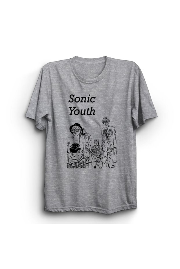 Sonic Youth, Elements, Rock Metal Music Band Printed, Unisex, 100% Cotton T-Shirt
