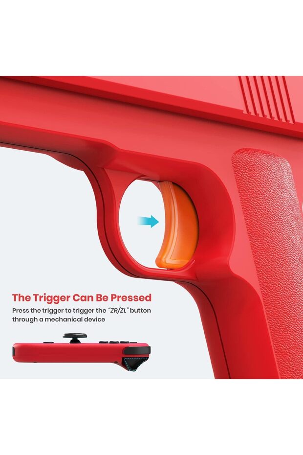 Shooting Game Gun Controller Compatible Switch/Switch Oled Joy Con Hand Grip Motion Controller - 2