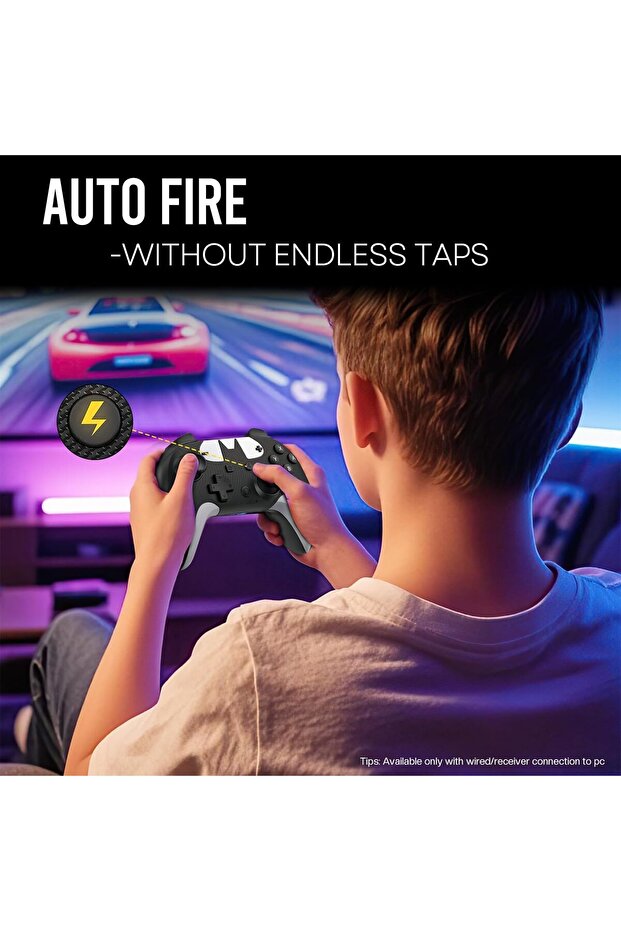 Wireless Gaming Gamepad Controller Remote Gaming Controller Compatible Switch/Lite/Oled/Pc - 2