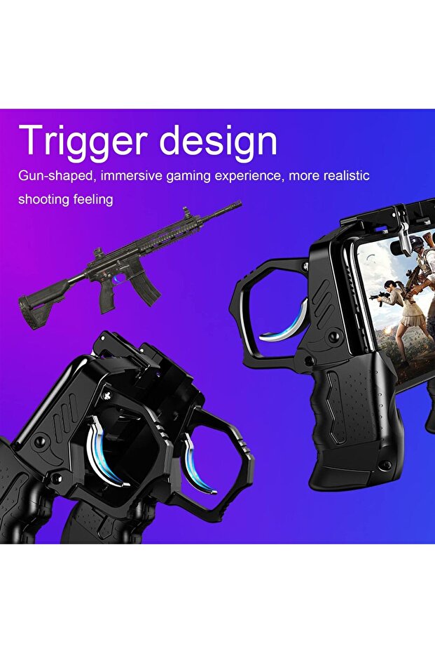 Mobile Game Controller Pubg Mobile Shooting Controller L1R1 Joystick Sensitive Pubg Gamepad Aim - 6