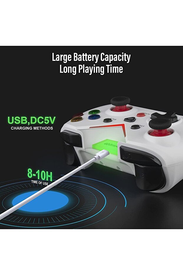 وحدة تحكم لاسلكية لجهاز Xbox One للكمبيوتر الشخصي وحدة تحكم لاسلكية لجهاز Xbox One بتردد 2.4 جيجاهرتز - 2