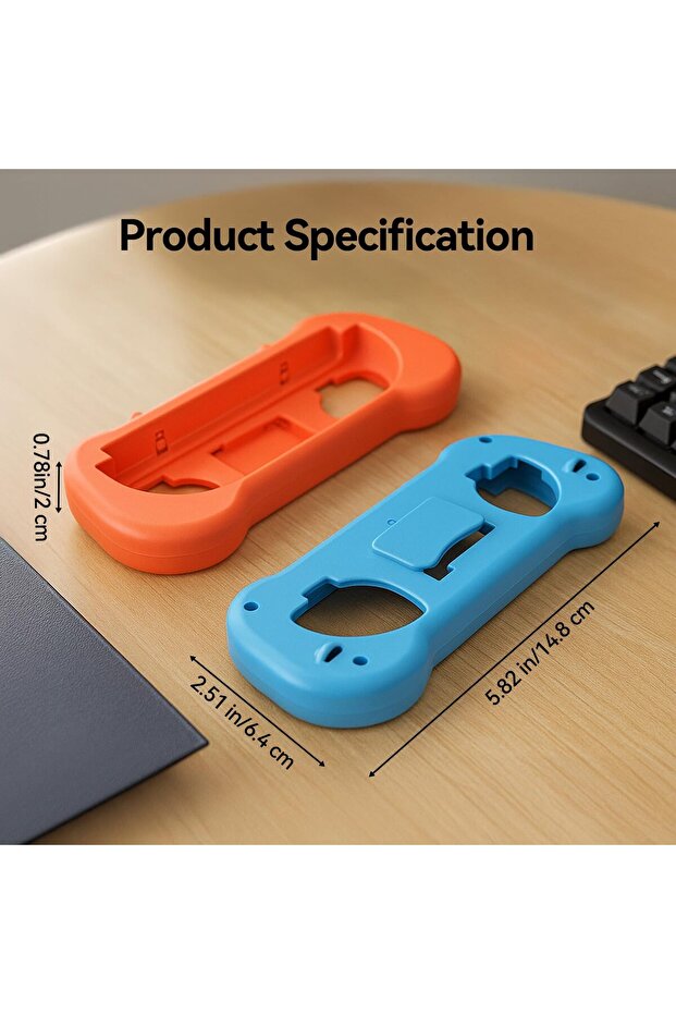 2 Pack Nintendo Switch 2 Joycon Controller Grips Game Card Storage Handheld Joystick Remote Control - 2