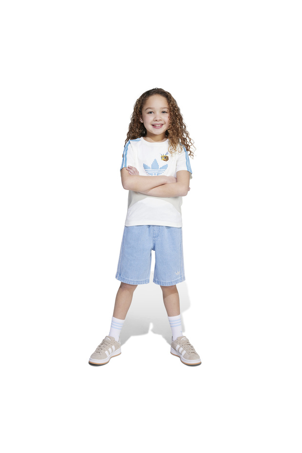 Tişört D Şort SET Beyaz JZ9942 - 2