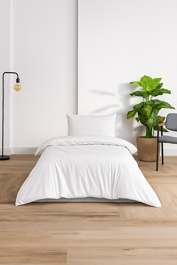 100% Cotton Stonewashed Single Duvet Cover Set