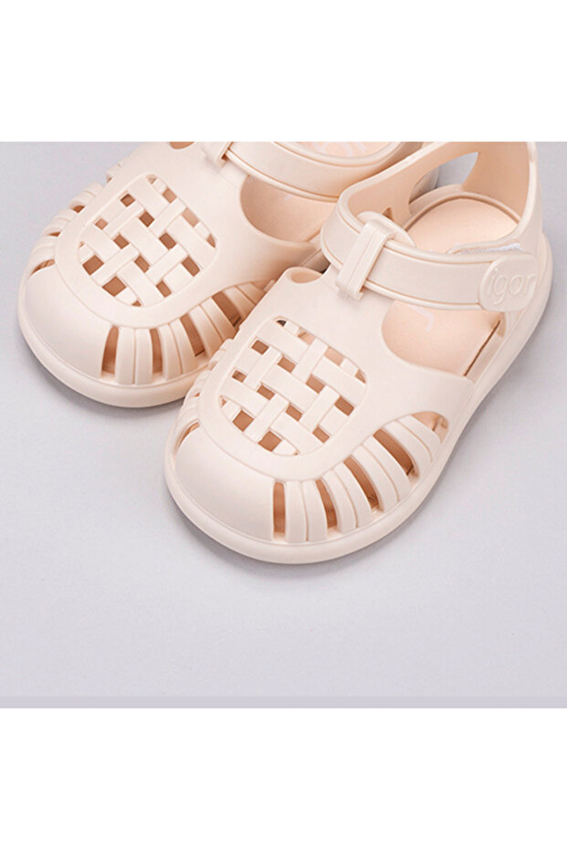 Tobby Solid Çocuk Günlük Stil Sandalet S10271-IGR079 - 5