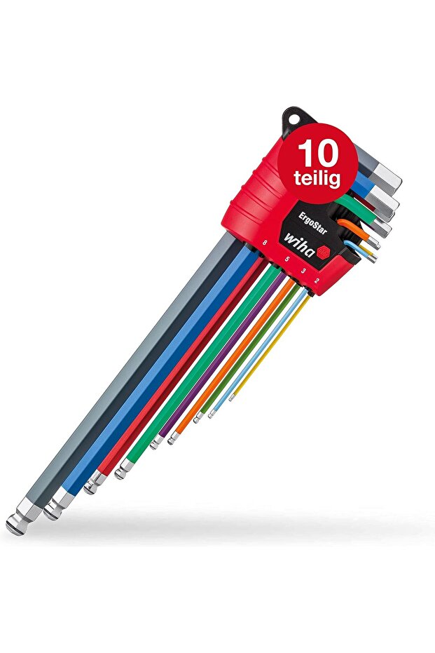 Hex Key Set with MagicRing and Holder (1.5mm-10mm)