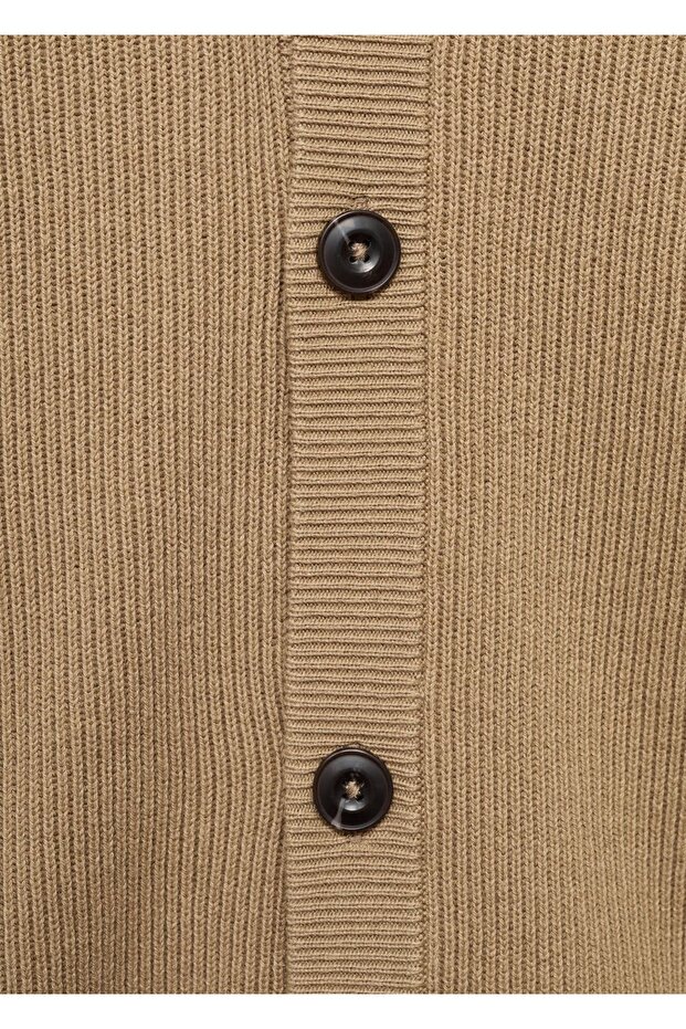 Ribana triko düğmeli hırka - 6