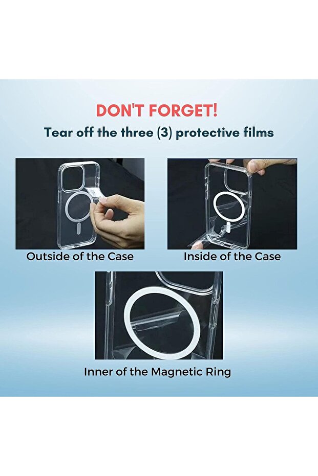 Magnetic Matte Case for iPhone 11 Pro | Transparent - 4