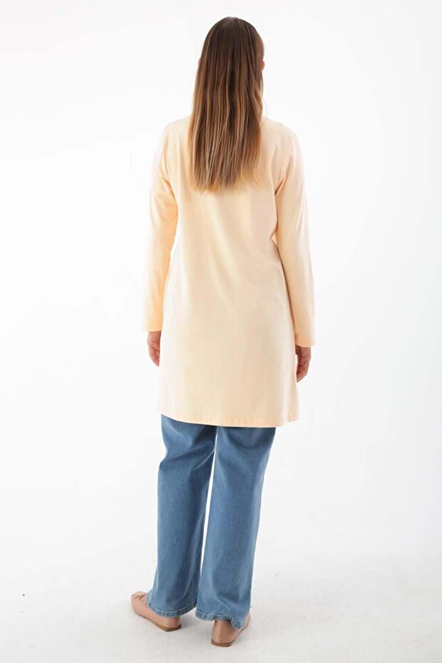 Ten-Basic Pamuklu Süprem Sweat Tunik - 4