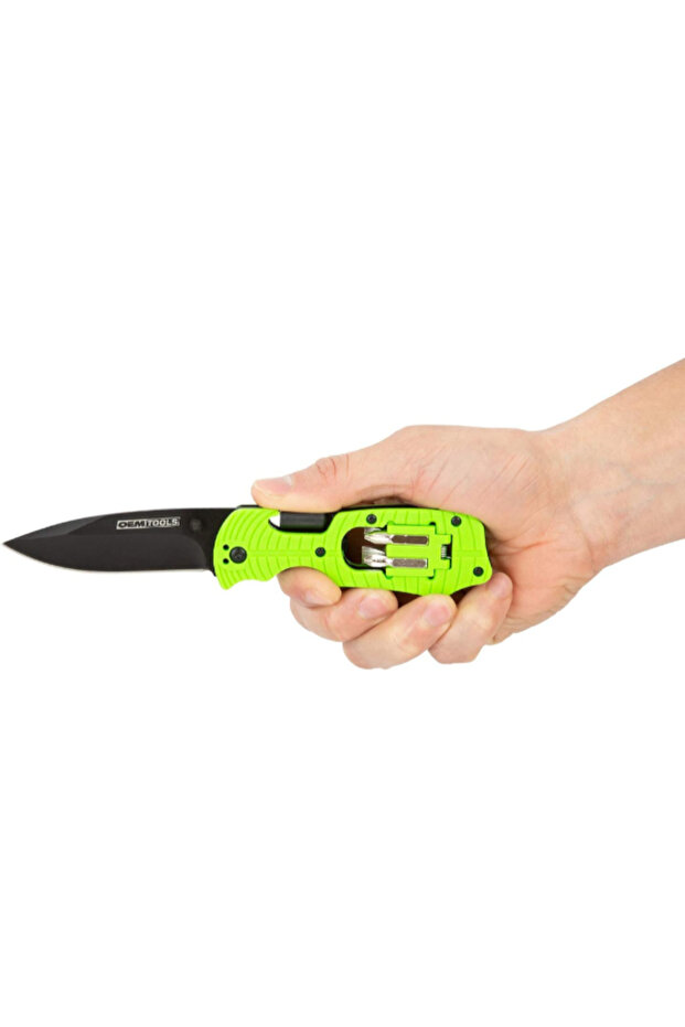 Foldable Magnetic Bit Multi Tool Screwdriver-Knife - 7