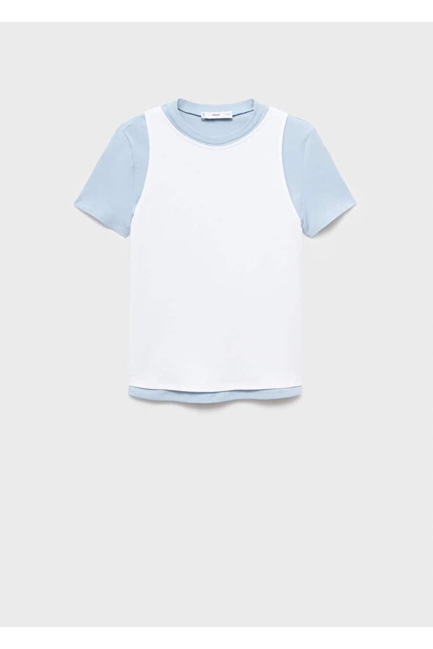 Çift pamuklu tişört - 3