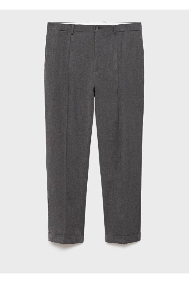 Regular kesim pensli pantolon - 3