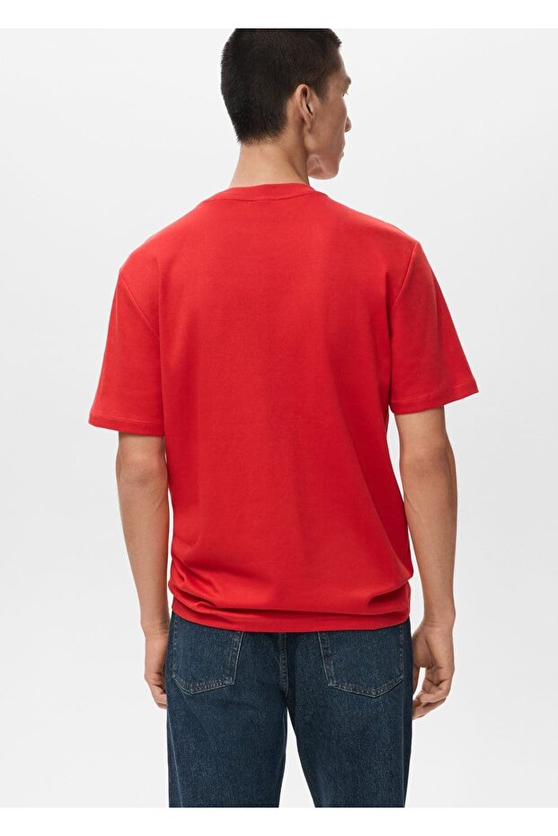 Medium weight regular fit tişört - 4