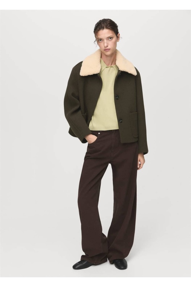 Kısa kollu fularlı kazak - 2