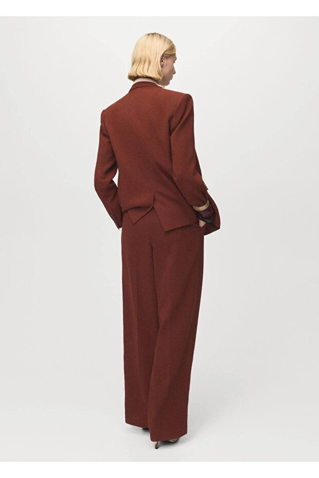 Modal düz kesim pantolon - 4