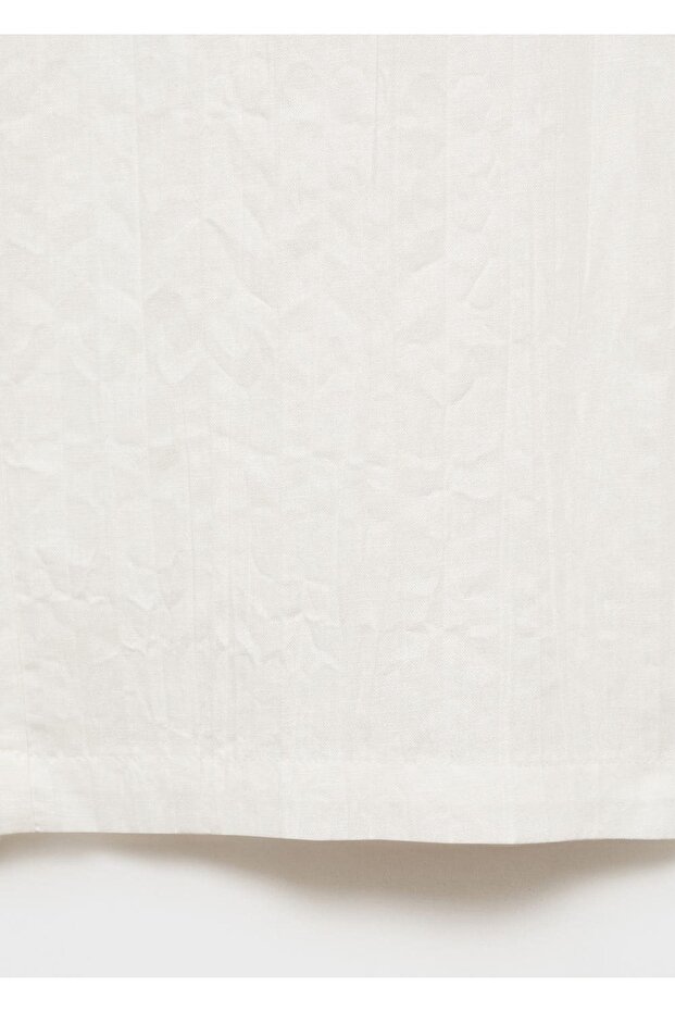 Keten karışımlı pantolon - 6