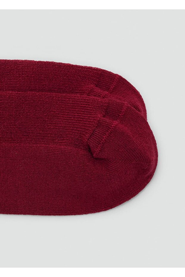 Pamuklu ribana çorap - 3