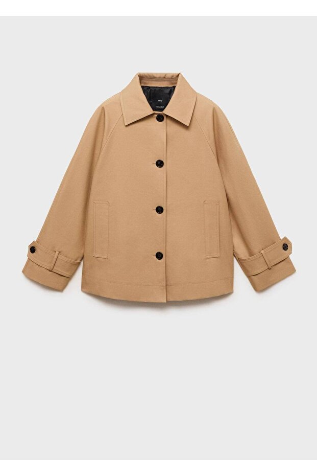 Apoletli oversize parka - 3