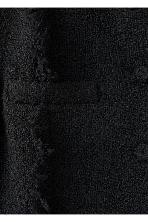 Dikişsiz tüvit ceket - 5