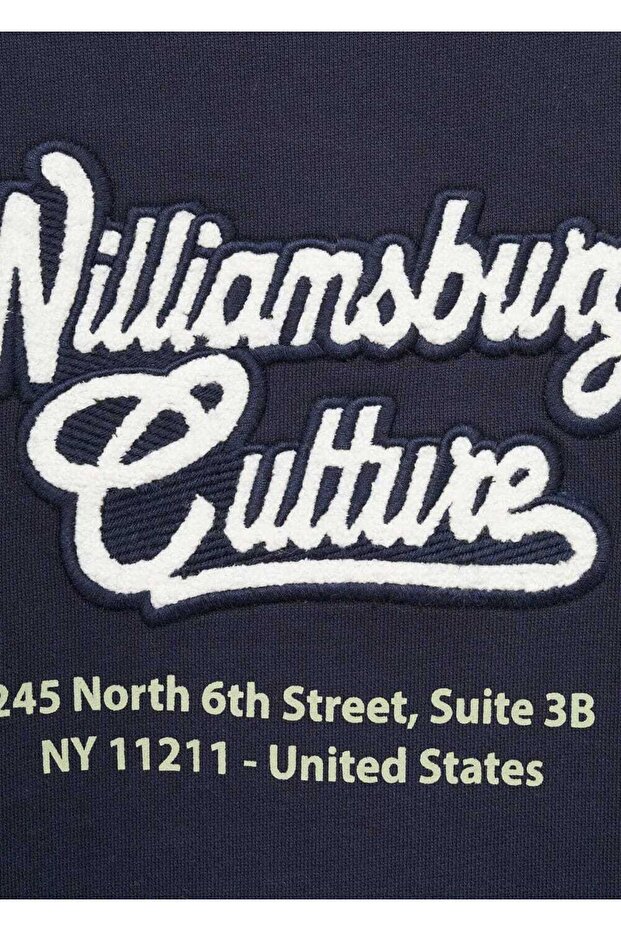 İşlemeli desenli sweatshirt - 5