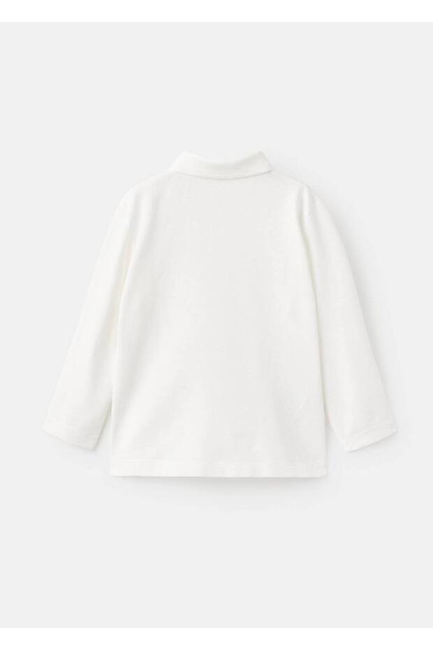 Baumwoll-Basic-Polo-T-Shirt - 2