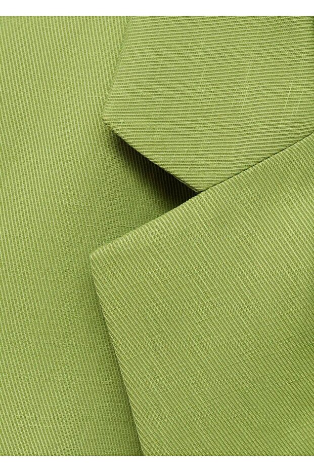 Keten karışımlı blazer ceket - 5