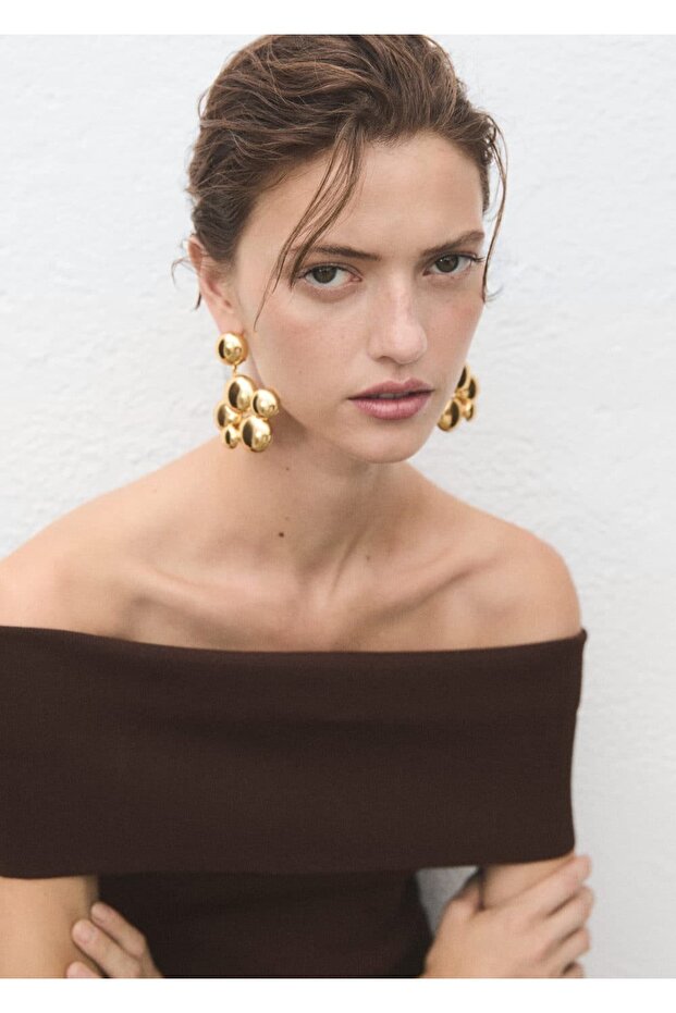 Straplez triko bluz - 6