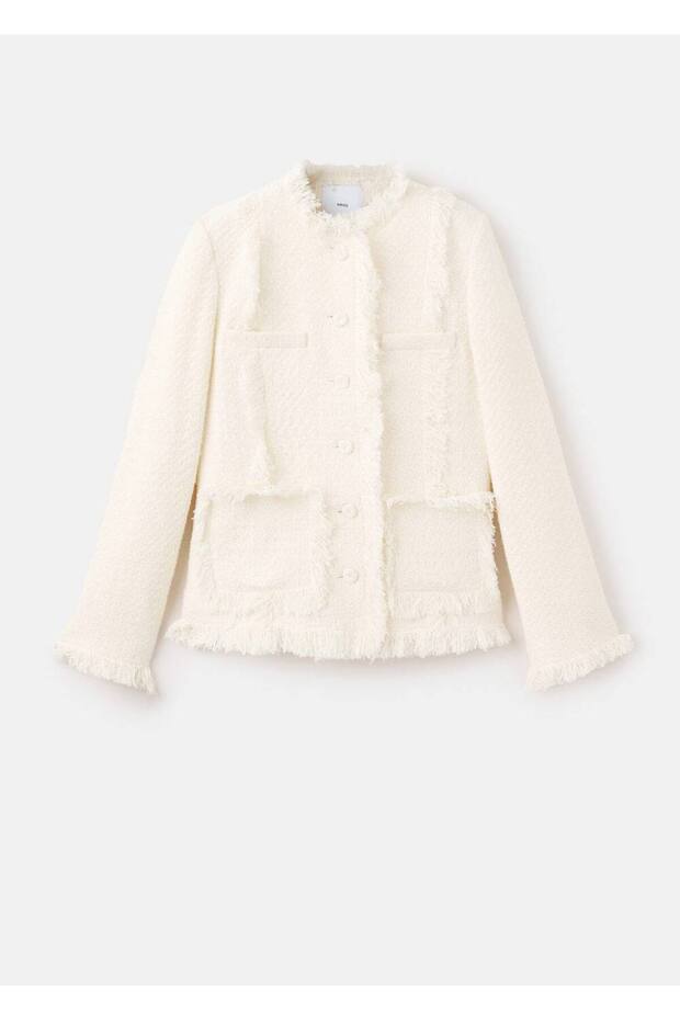 Dikişsiz tüvit ceket - 3