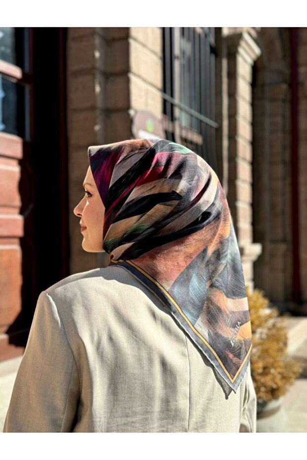 Eșarfă din bumbac moale - 1