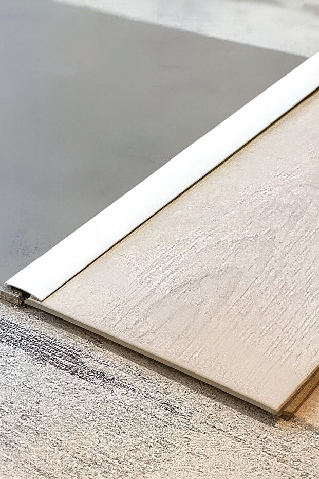 Aluminum White Door Threshold Profile Parquet under Door Strip with Adhesive 90 cm