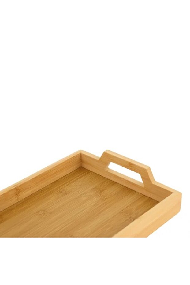 Rectangular wooden serving tray - 3